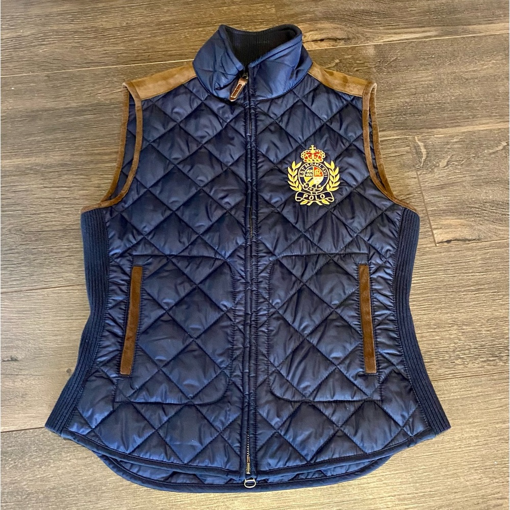 Polo Ralph Lauren Quilted Navy Vest